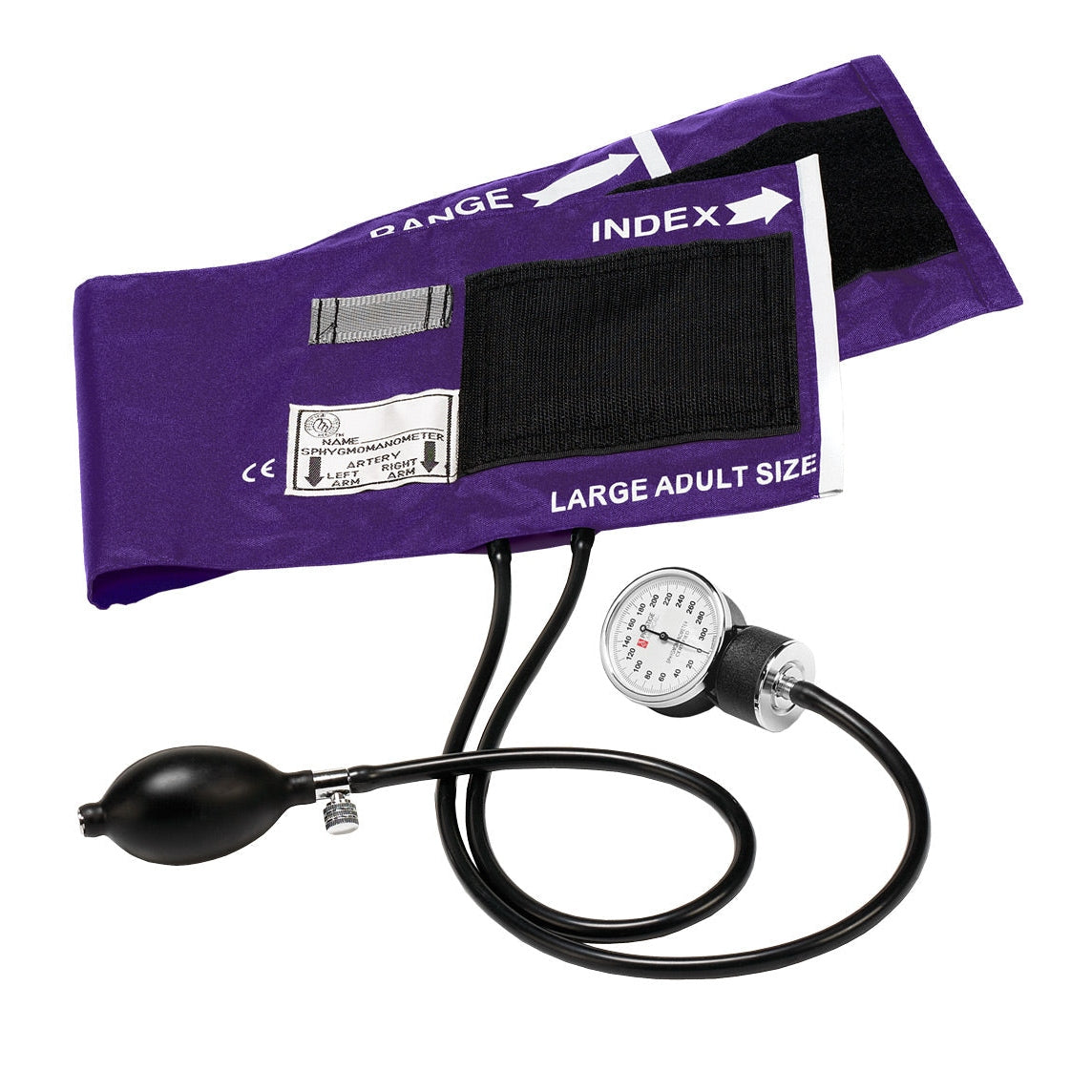 Premium Large Adult Aneroid Sphygmomanometer