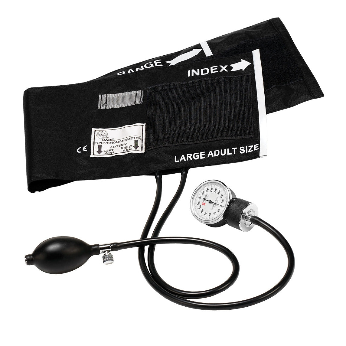 Premium Large Adult Aneroid Sphygmomanometer