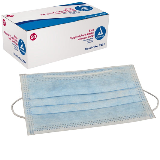 Procedure Face Masks, 50/Box