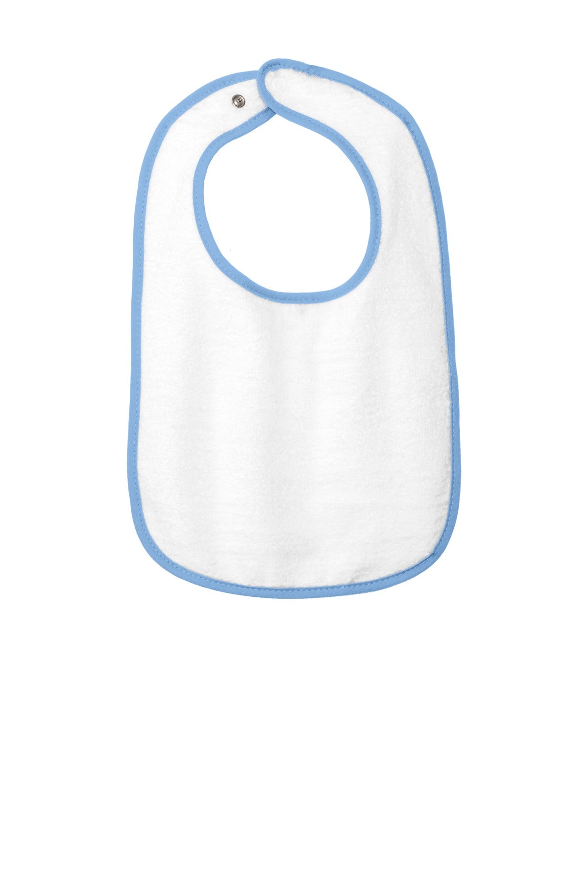 Rabbit Skins- Rabbit Skins™ Infant Contrast Trim Terry Bib. RS1003-Medtech- 3