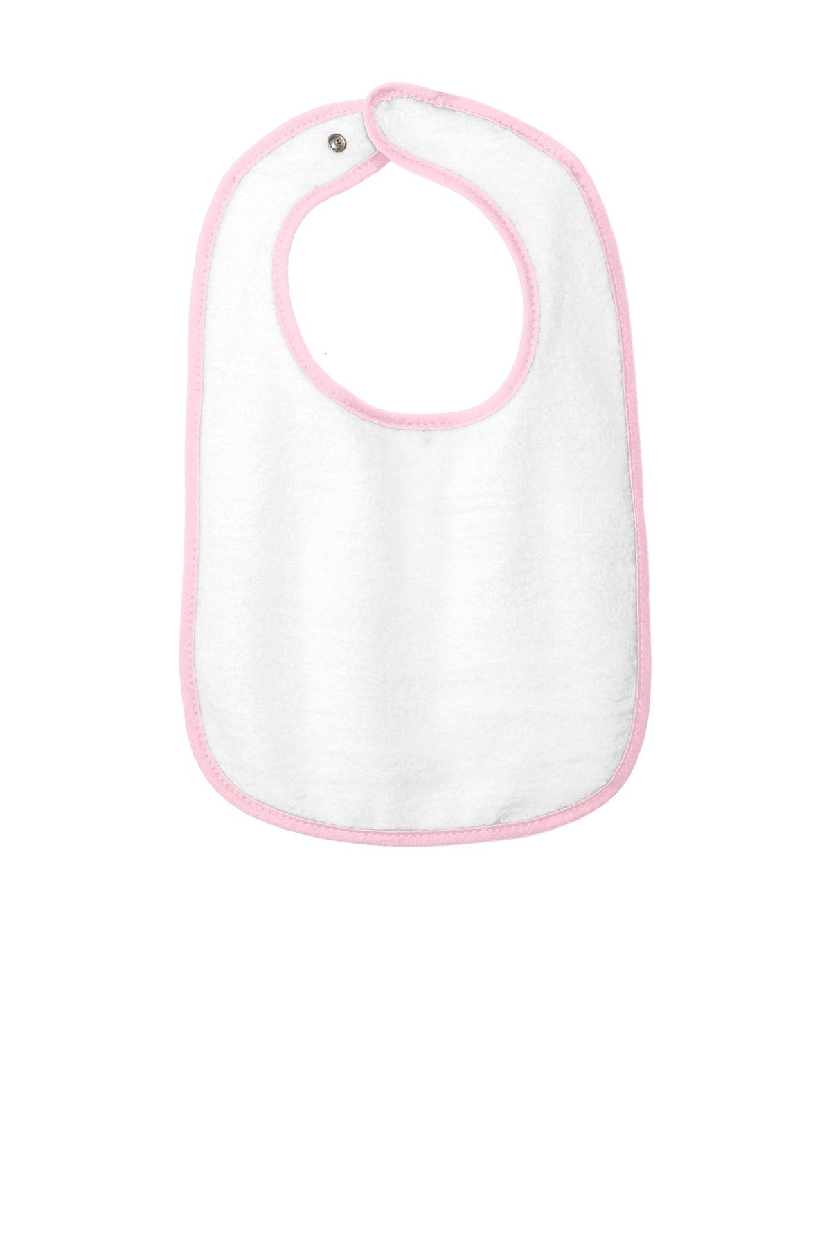 Rabbit Skins- Rabbit Skins™ Infant Contrast Trim Terry Bib. RS1003-Medtech- 5