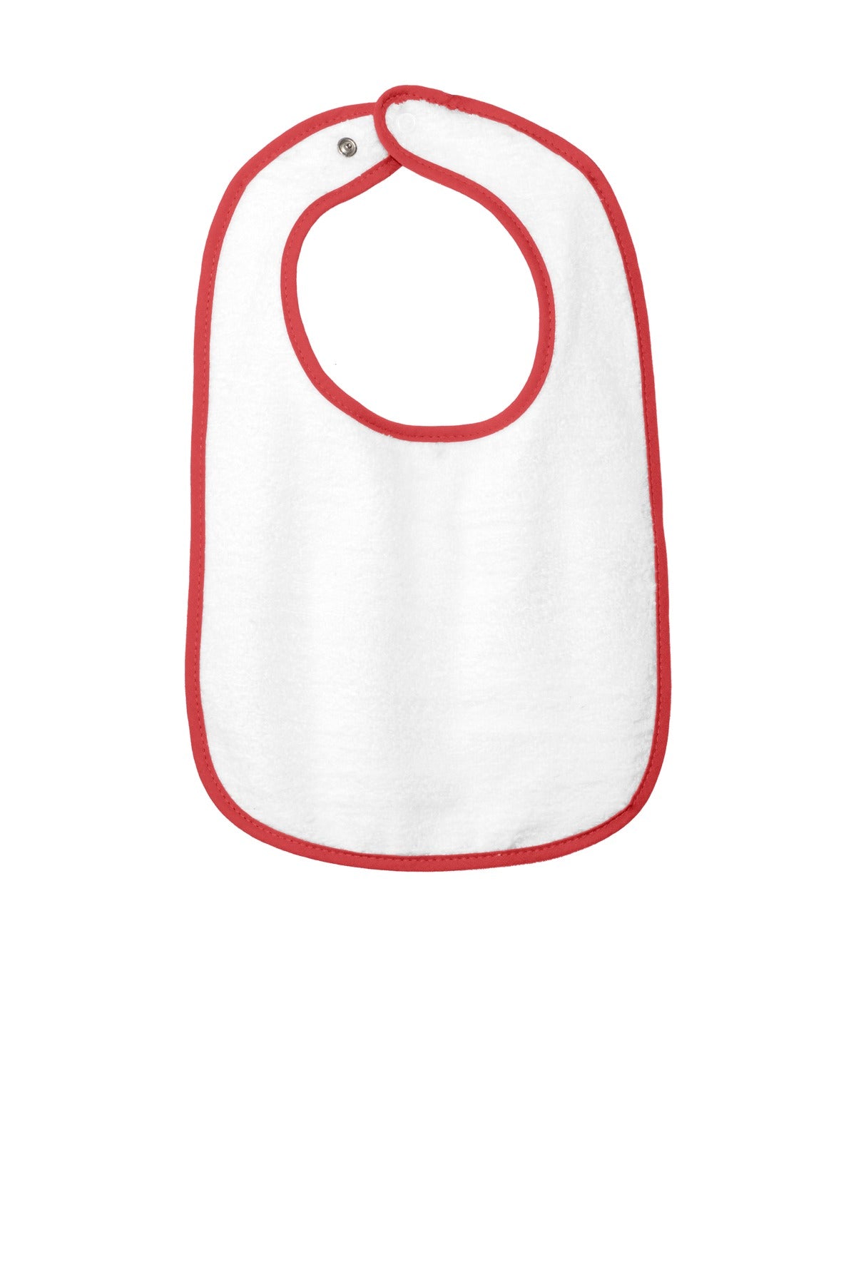 Rabbit Skins- Rabbit Skins™ Infant Contrast Trim Terry Bib. RS1003-Medtech- 6