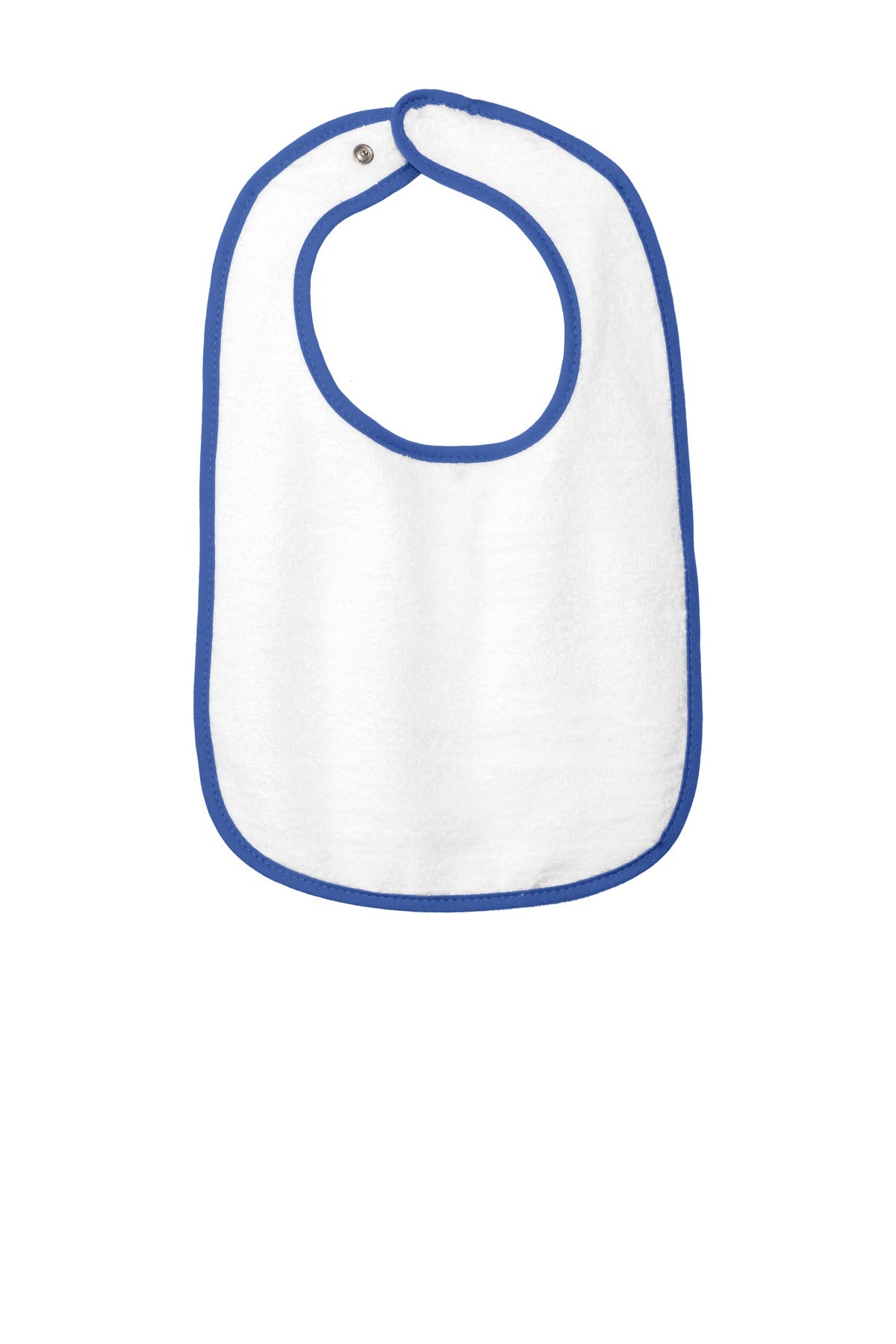 Rabbit Skins- Rabbit Skins™ Infant Contrast Trim Terry Bib. RS1003-Medtech- 7