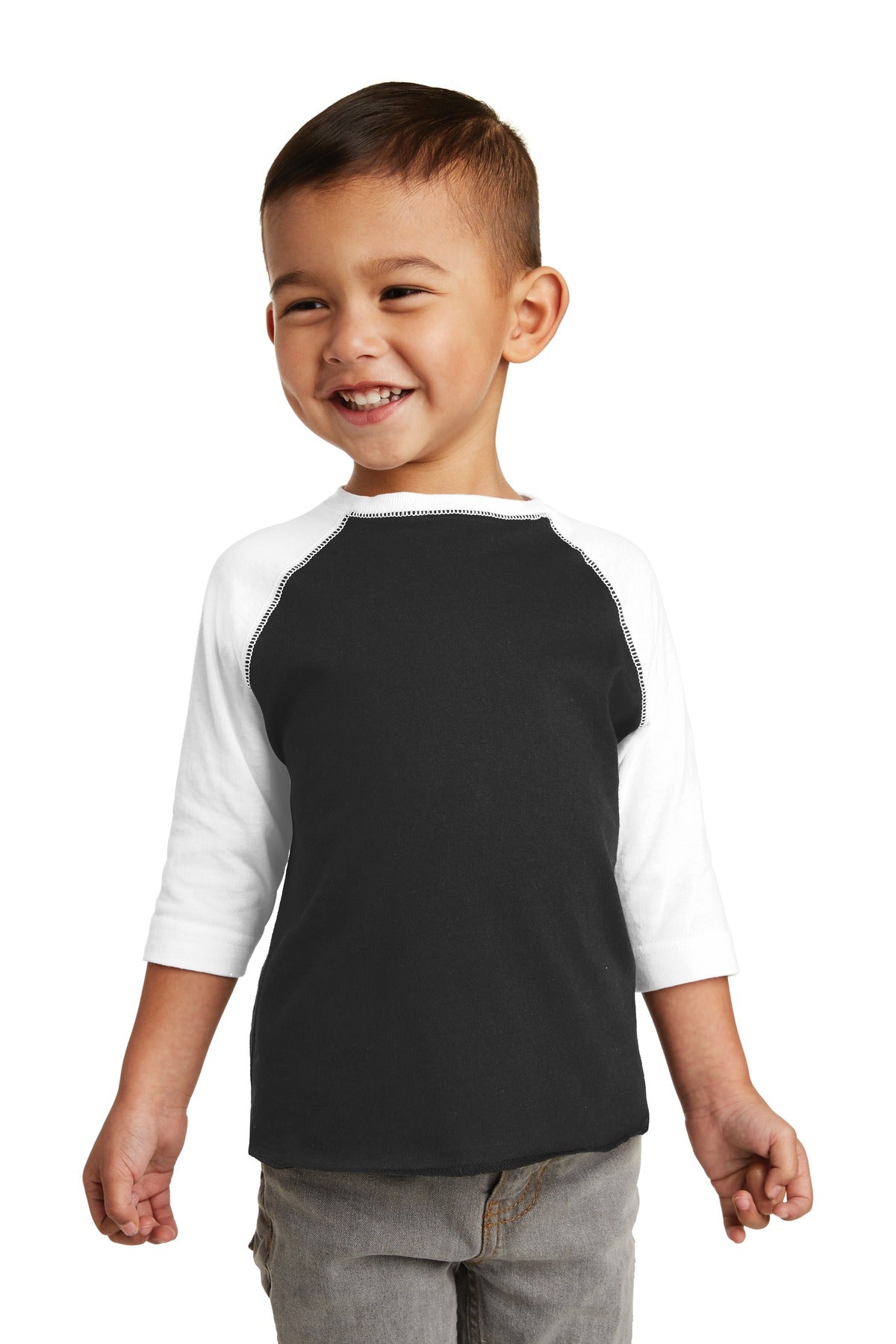 Rabbit Skins- Rabbit Skins™ Toddler Baseball Fine Jersey Tee. RS3330-Medtech- 1