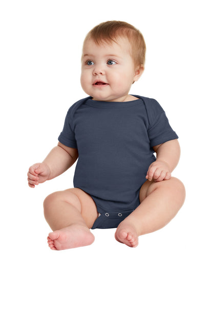 Rabbit Skins- Rabbit Skins™ Infant Short Sleeve Baby Rib Bodysuit. RS4400-Medtech- 10