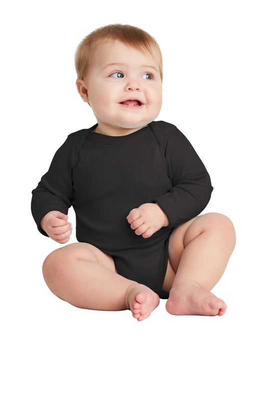 Rabbit Skins- Rabbit Skins™ Infant Long Sleeve Baby Rib Bodysuit. RS4411-Medtech- 1