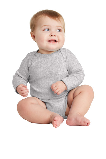 Rabbit Skins- Rabbit Skins™ Infant Long Sleeve Baby Rib Bodysuit. RS4411-Medtech- 2