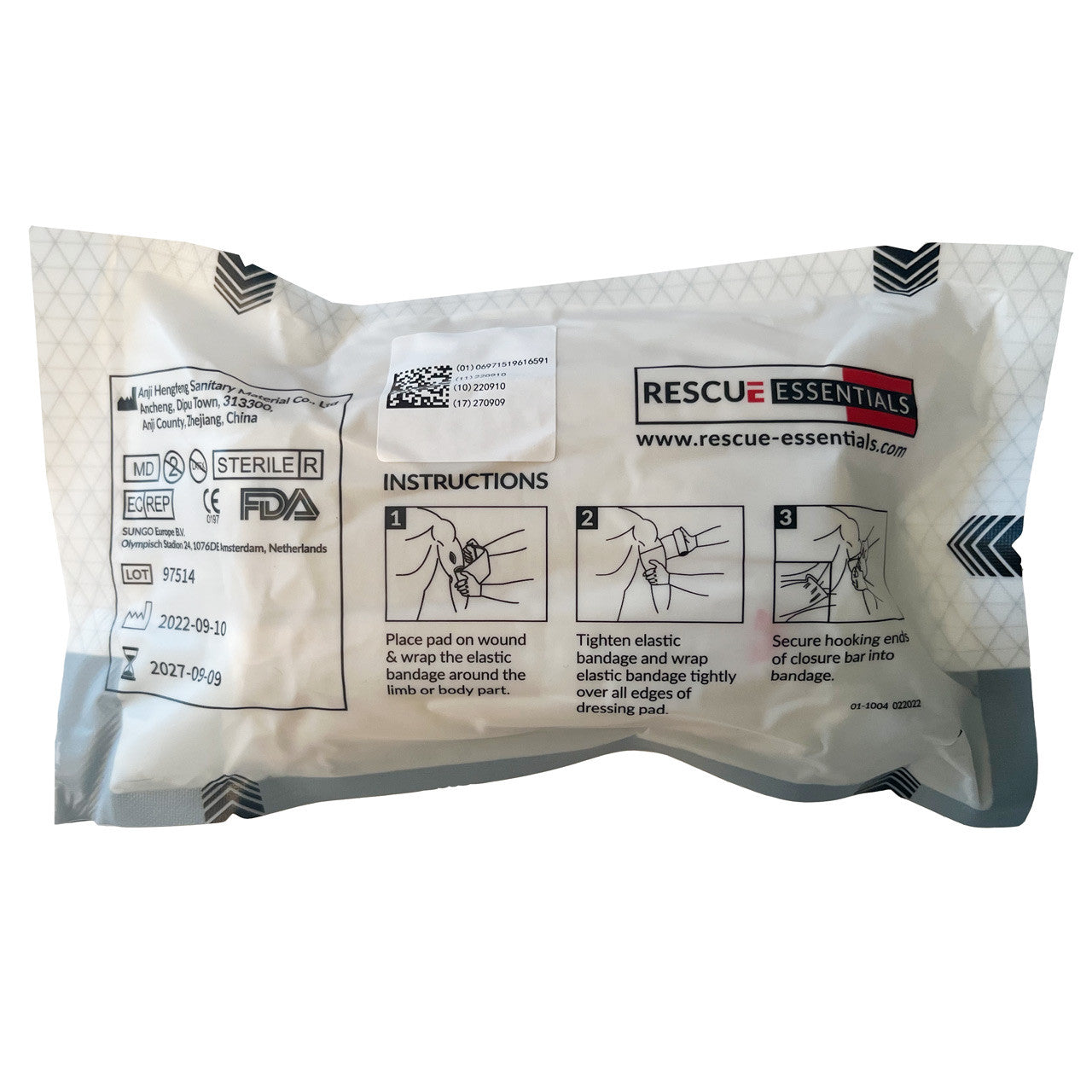 Rescue Essentials Emergency Trauma Dressing