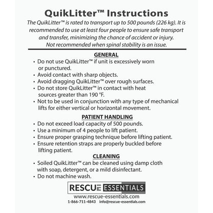 Rescue Essentials QuikLitter™