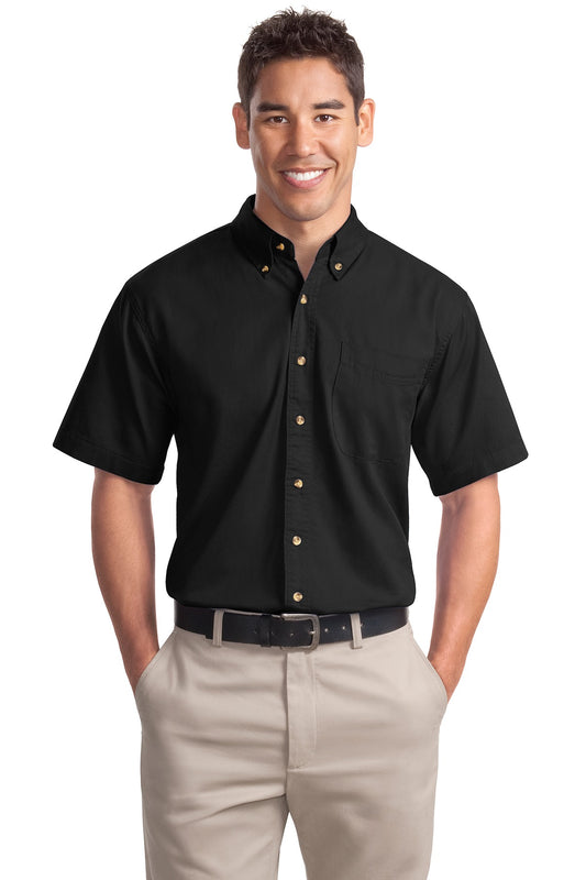 Port Authority- Port Authority® Short Sleeve Twill Shirt. S500T-Medtech- 1