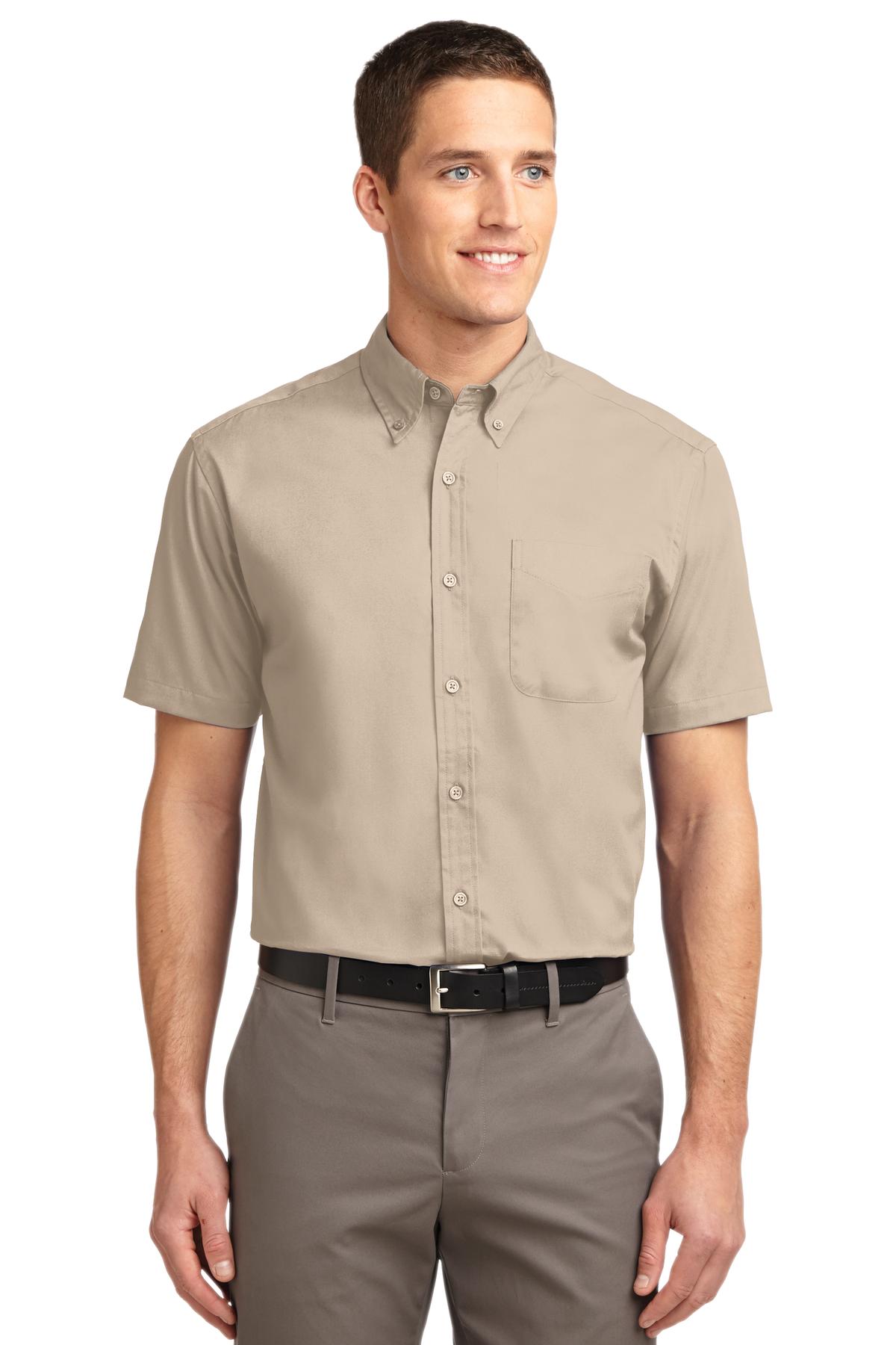 Port Authority- Port Authority® Short Sleeve Easy Care Shirt. S508-Medtech- 12