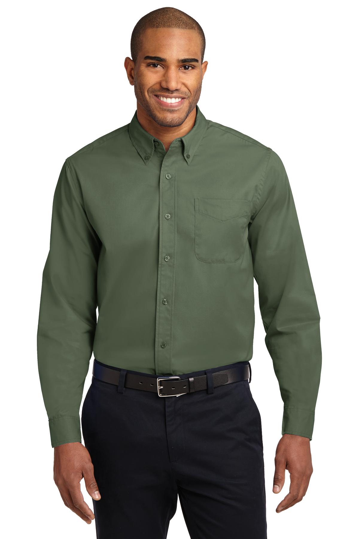 Port Authority- Port Authority® Extended Size Long Sleeve Easy Care Shirt S608ES-Medtech- 7