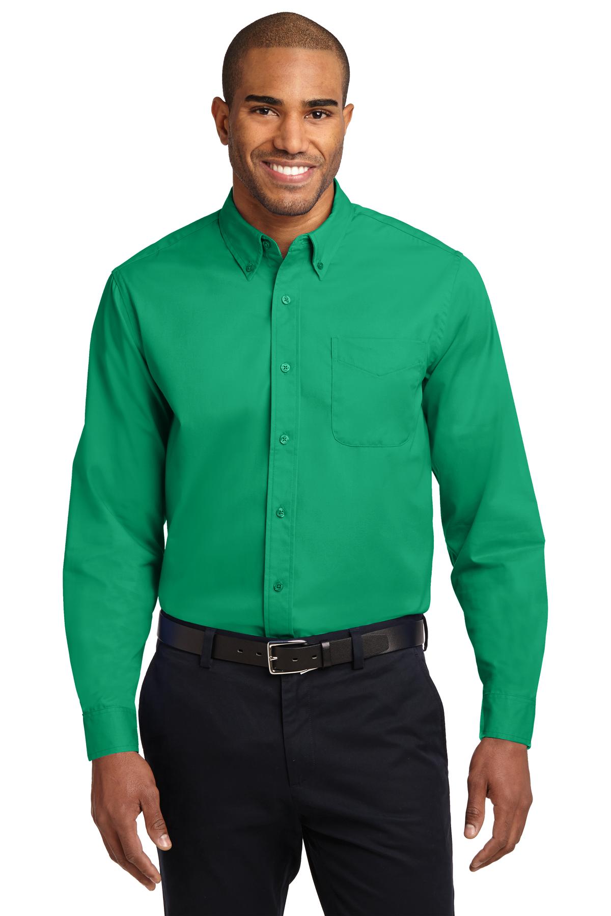 Port Authority- Port Authority® Extended Size Long Sleeve Easy Care Shirt S608ES-Medtech- 8