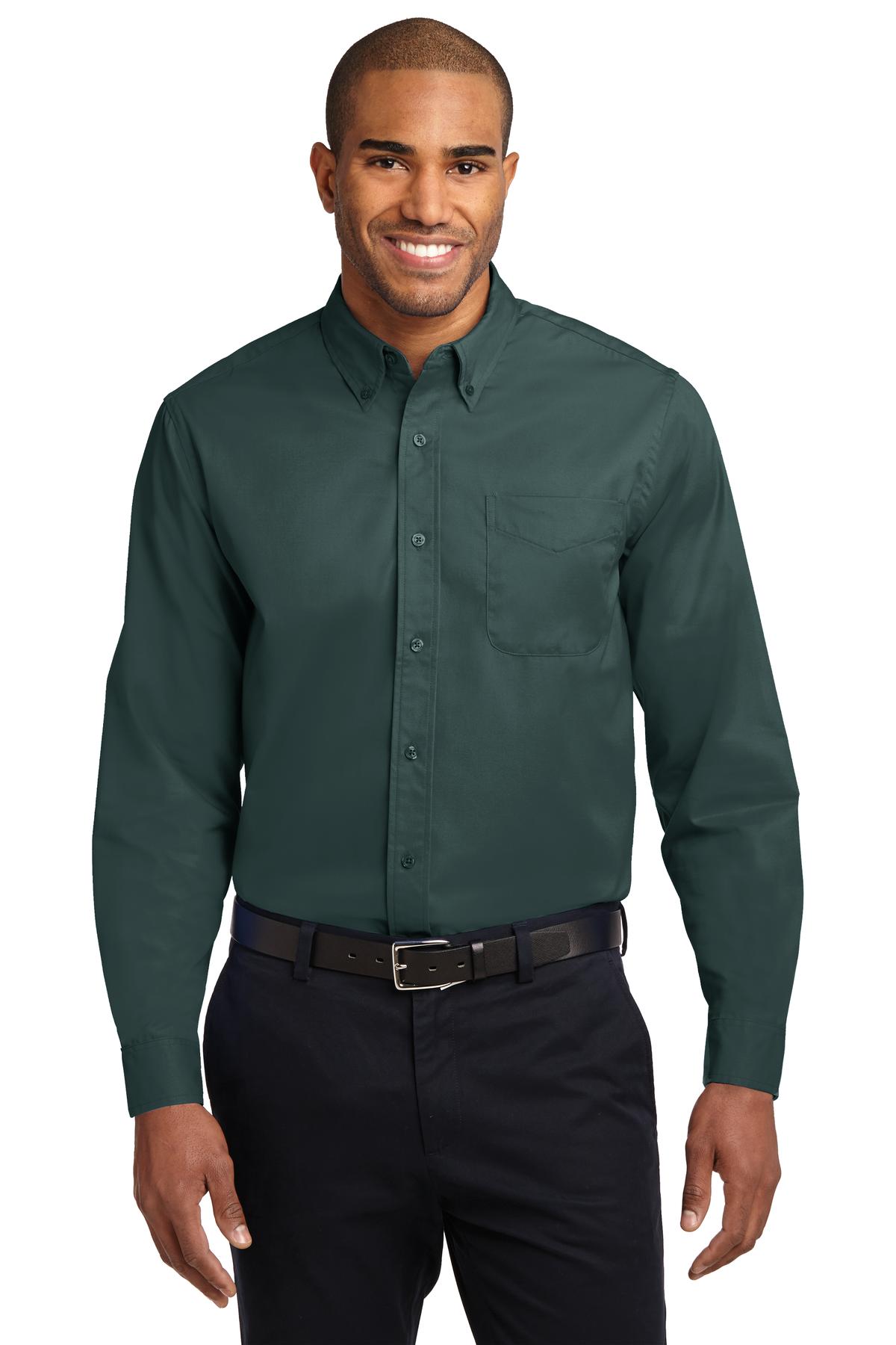 Port Authority- Port Authority® Extended Size Long Sleeve Easy Care Shirt S608ES-Medtech- 9