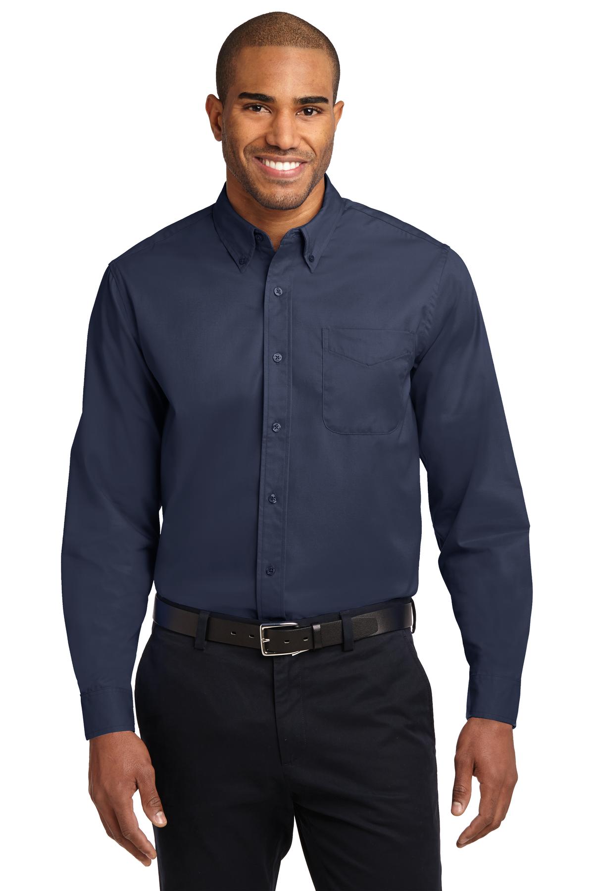 Port Authority- Port Authority® Extended Size Long Sleeve Easy Care Shirt S608ES-Medtech- 15