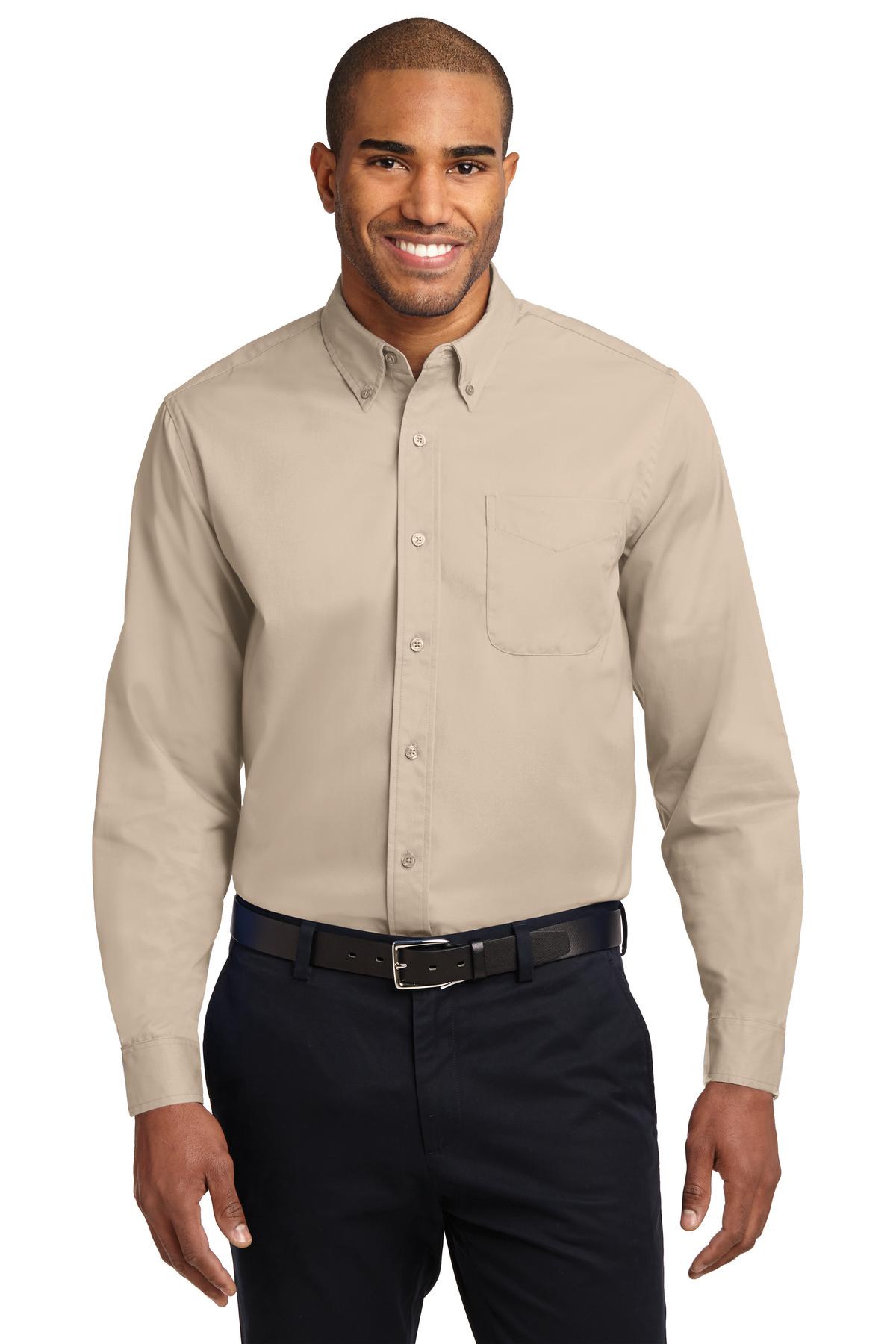 Port Authority- Port Authority® Extended Size Long Sleeve Easy Care Shirt S608ES-Medtech- 20