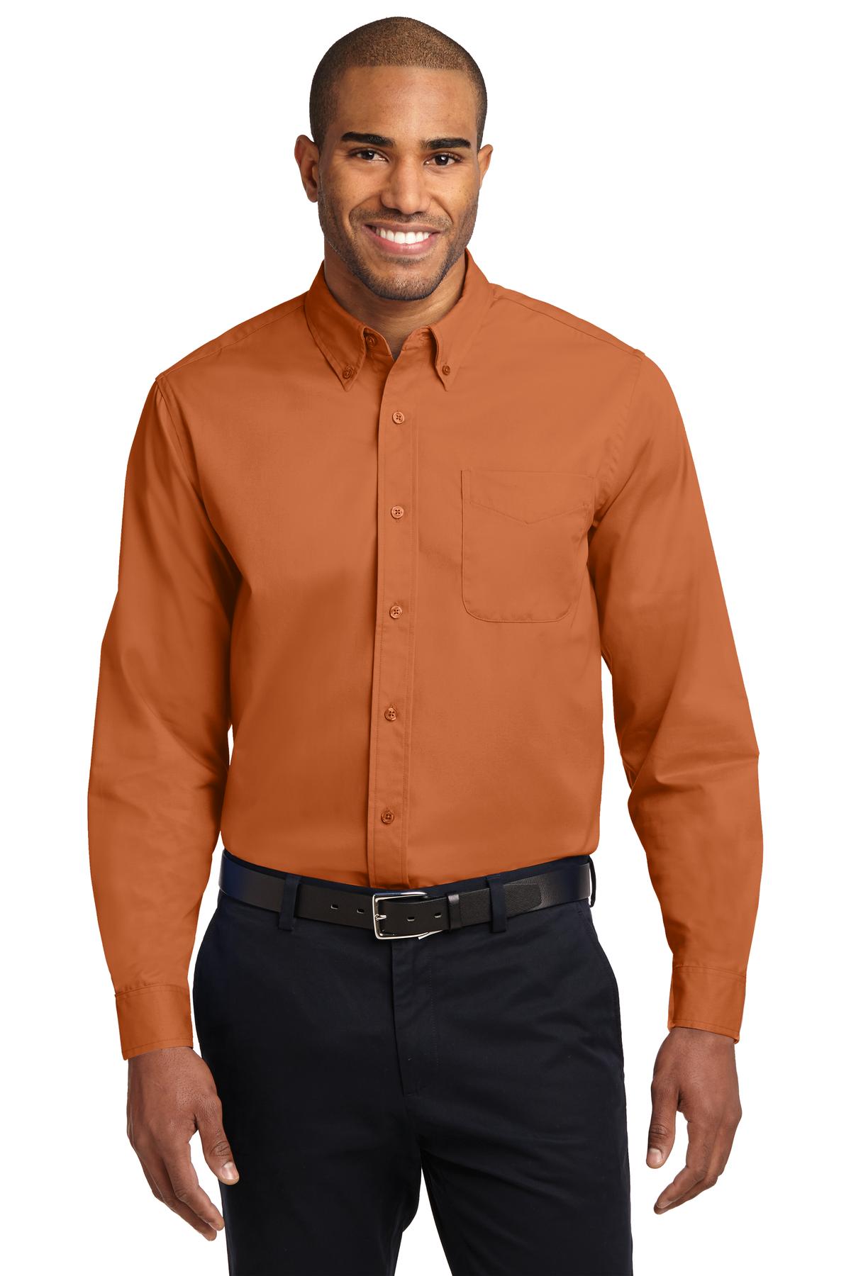 Port Authority- Port Authority® Extended Size Long Sleeve Easy Care Shirt S608ES-Medtech- 23