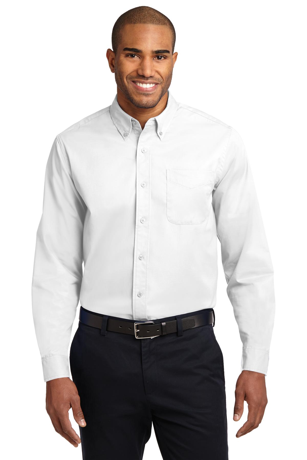 Port Authority- Port Authority® Extended Size Long Sleeve Easy Care Shirt S608ES-Medtech- 25