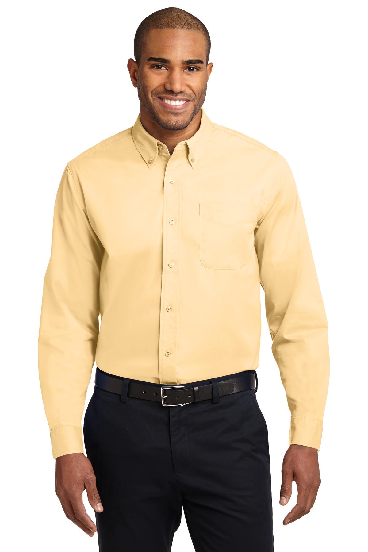 Port Authority- Port Authority® Extended Size Long Sleeve Easy Care Shirt S608ES-Medtech- 26