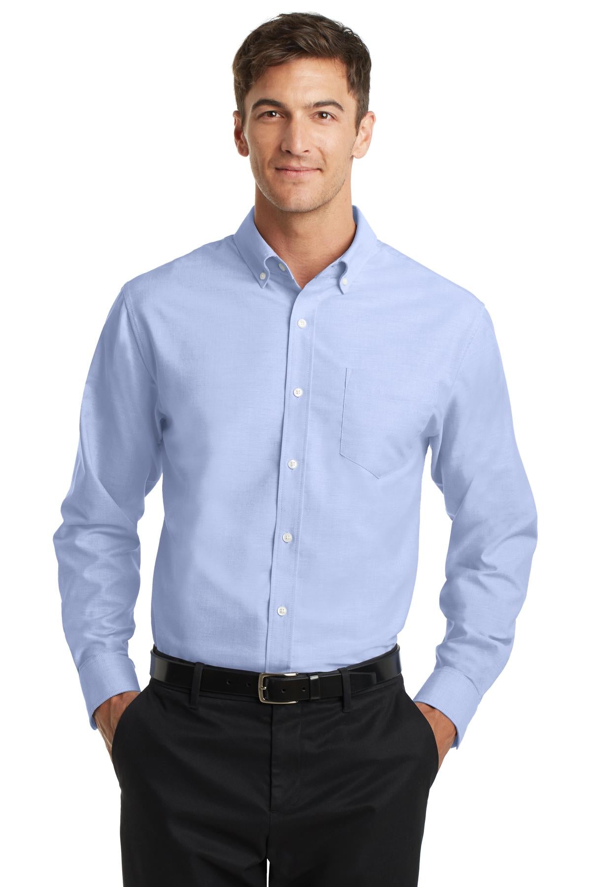 Port Authority- Port Authority® SuperPro™ Oxford Shirt. S658-Medtech- 5