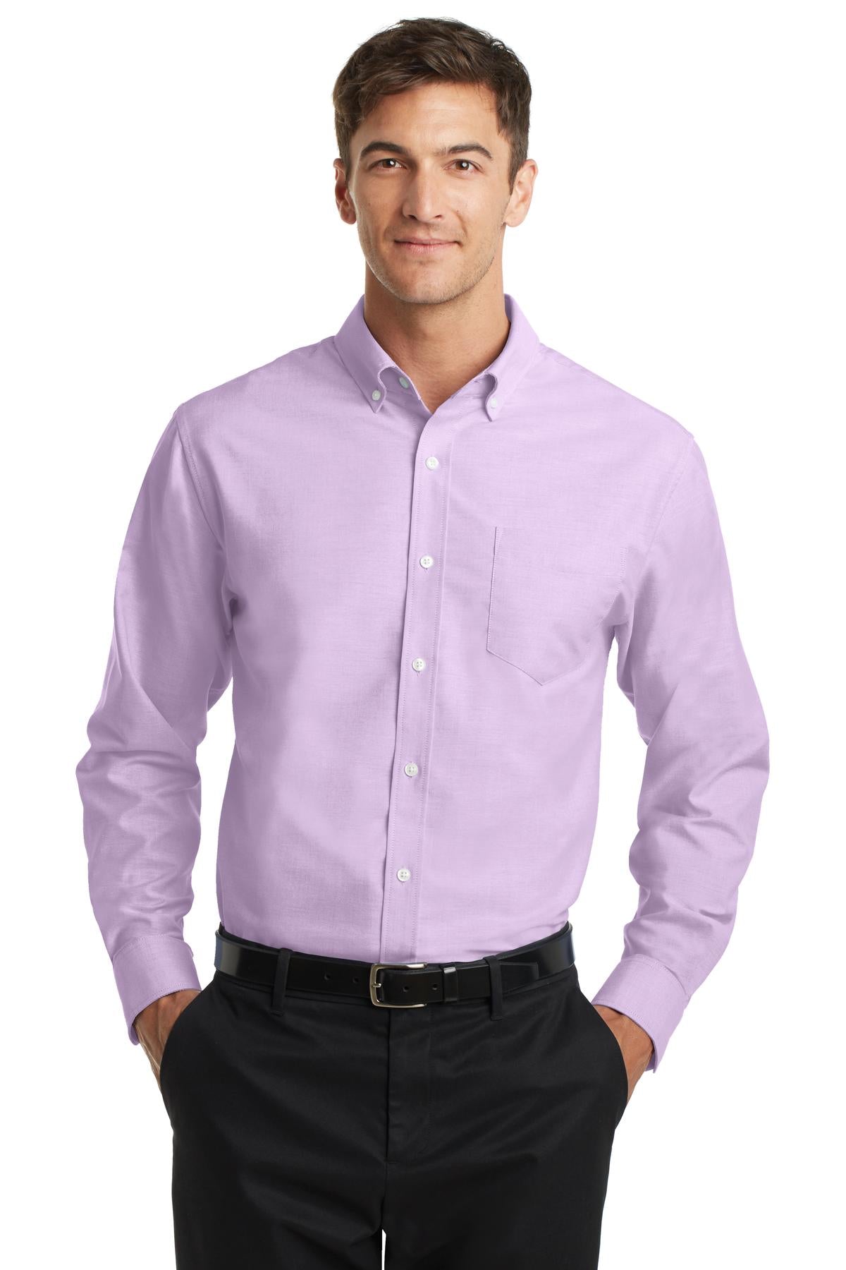 Port Authority- Port Authority® SuperPro™ Oxford Shirt. S658-Medtech- 6