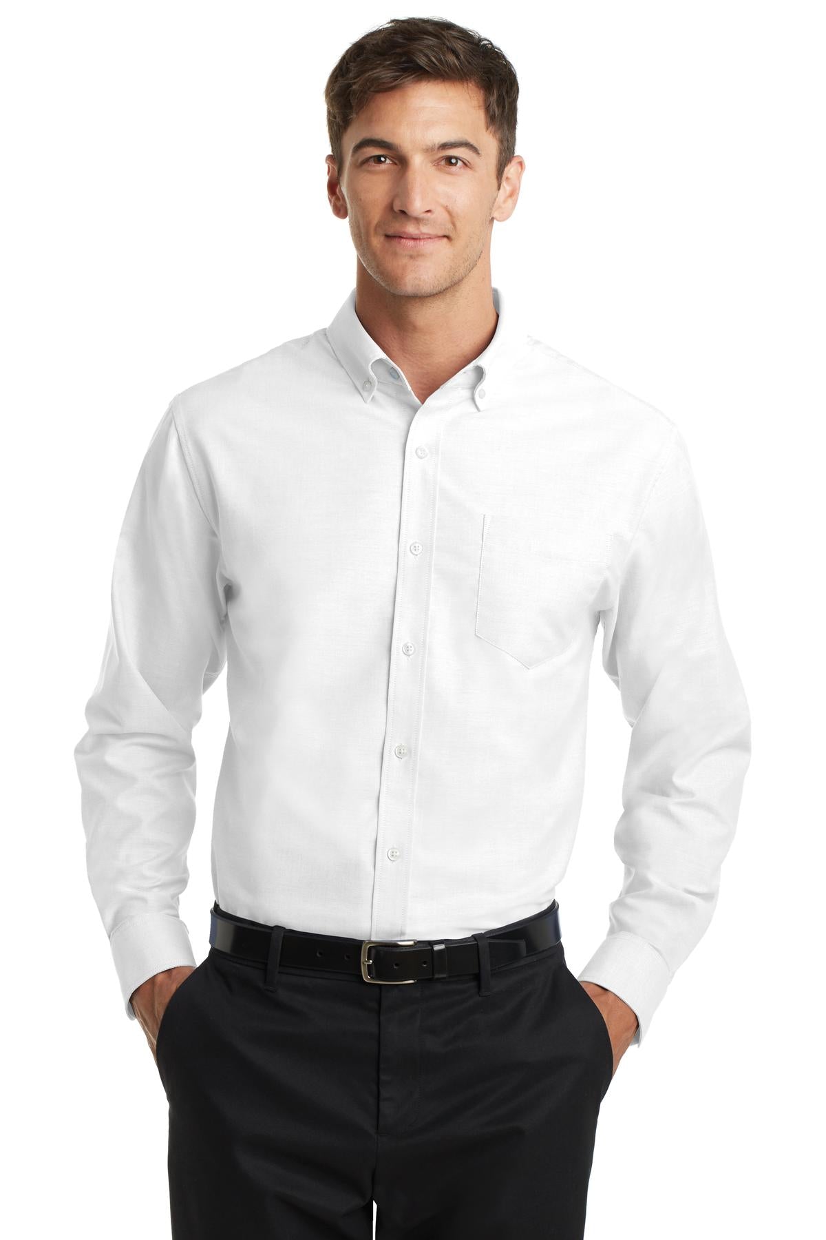 Port Authority- Port Authority® SuperPro™ Oxford Shirt. S658-Medtech- 7