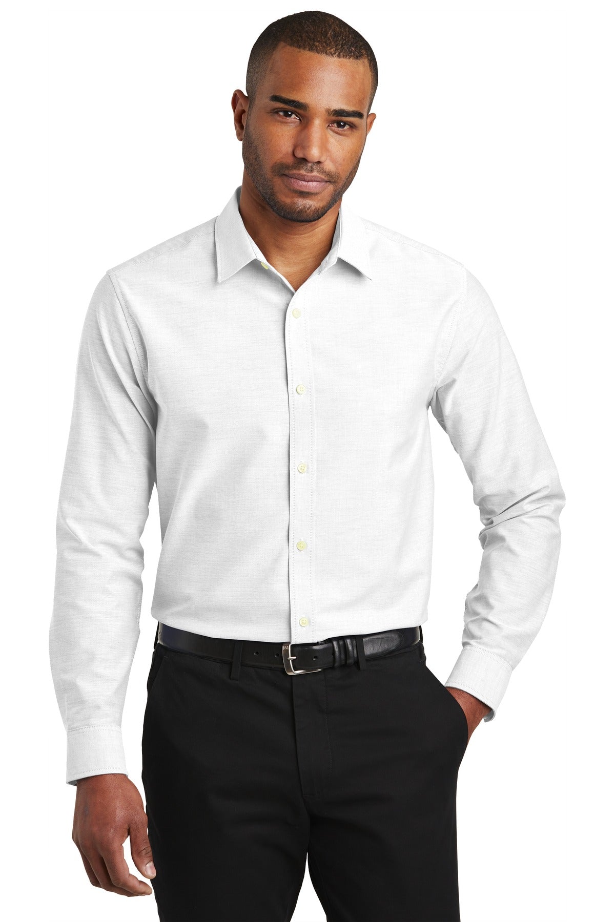 Port Authority- Port Authority ® Slim Fit SuperPro ™ Oxford Shirt. S661-Medtech- 2