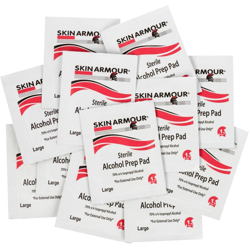 SKIN ARMOUR® Sterile Alcohol Prep Pads