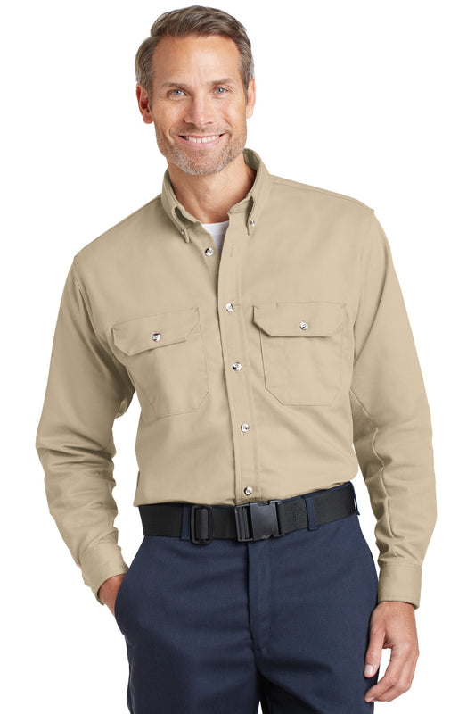 Bulwark- Bulwark® EXCEL FR® ComforTouch® Dress Uniform Shirt. SLU2-Medtech- 1