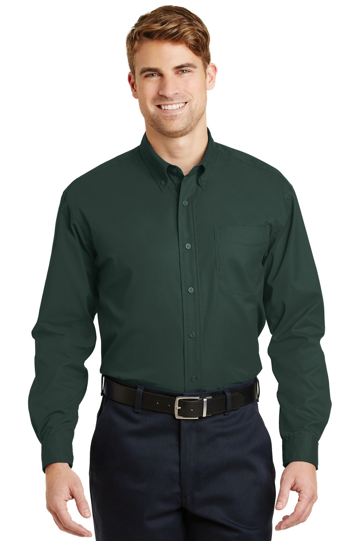 CornerStone- CornerStone® - Long Sleeve SuperPro™ Twill Shirt. SP17-Medtech- 2