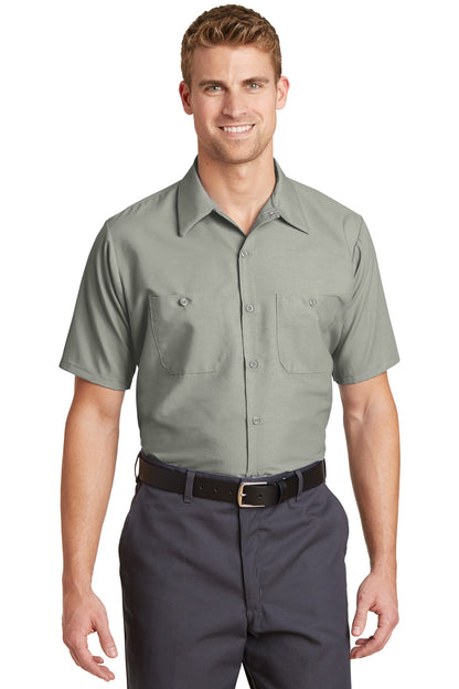 Red Kap- Red Kap® Short Sleeve Industrial Work Shirt. SP24-Medtech- 5