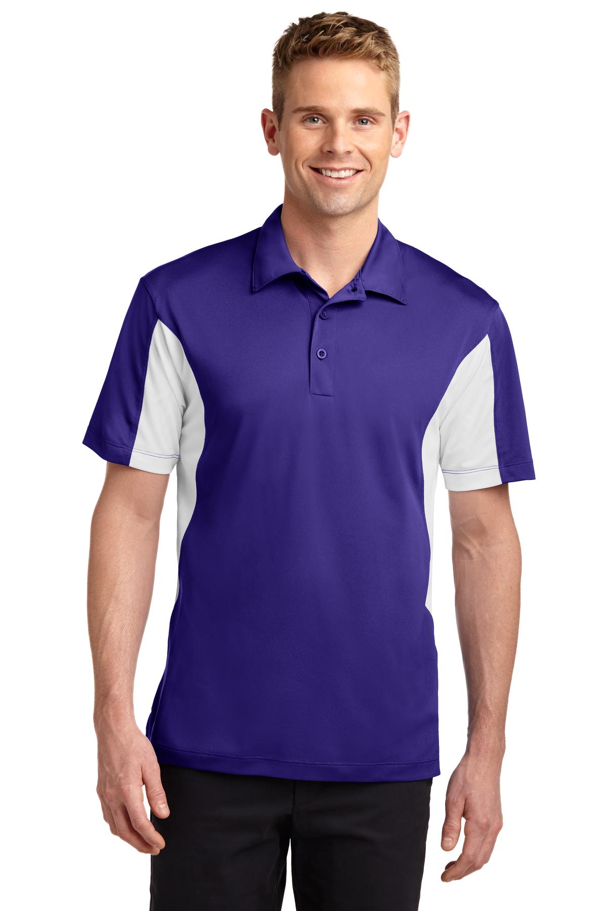 Sport-Tek- Sport-Tek® Side Blocked Micropique Sport-Wick® Polo. ST655-Medtech- 12