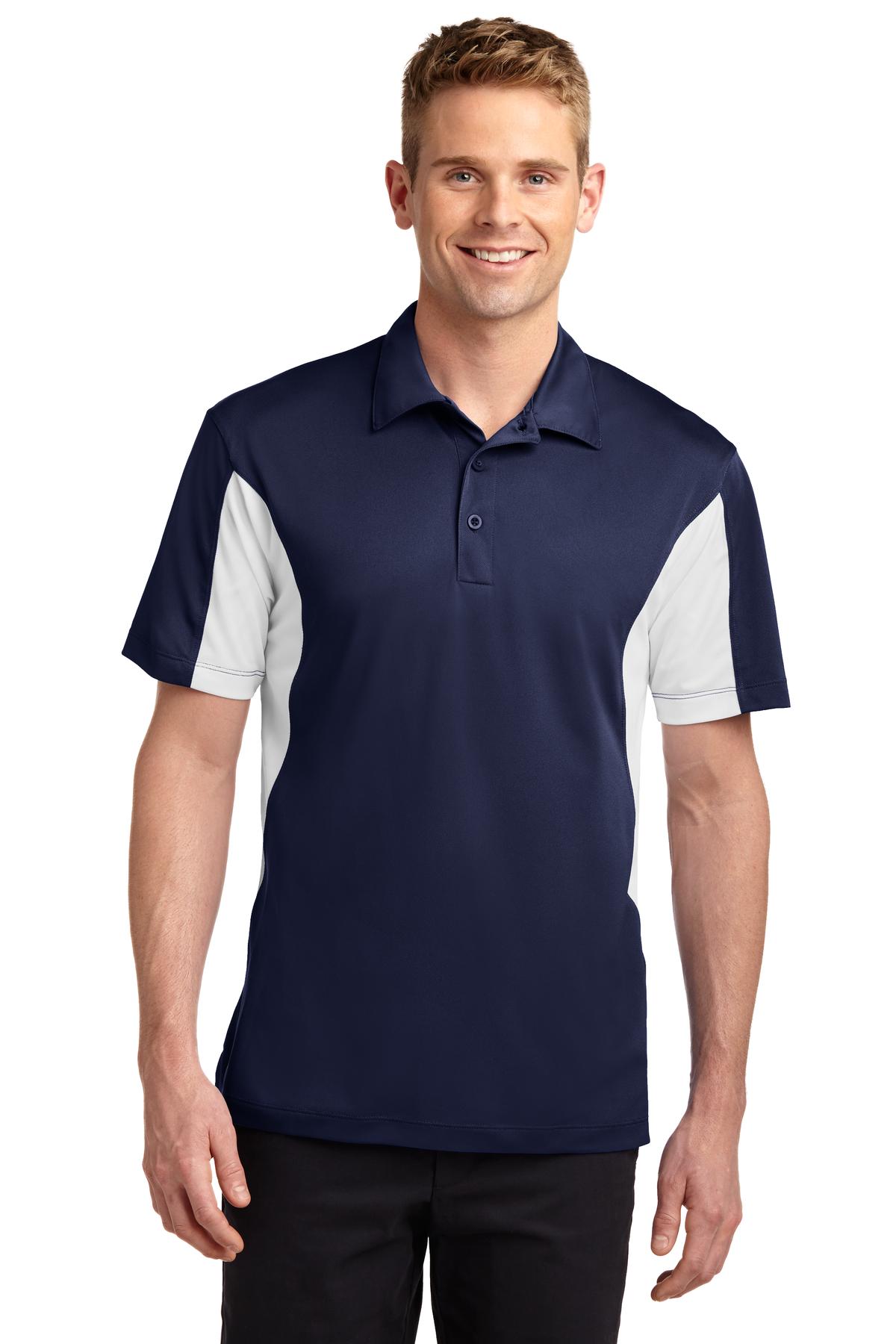 Sport-Tek- Sport-Tek® Side Blocked Micropique Sport-Wick® Polo. ST655-Medtech- 14