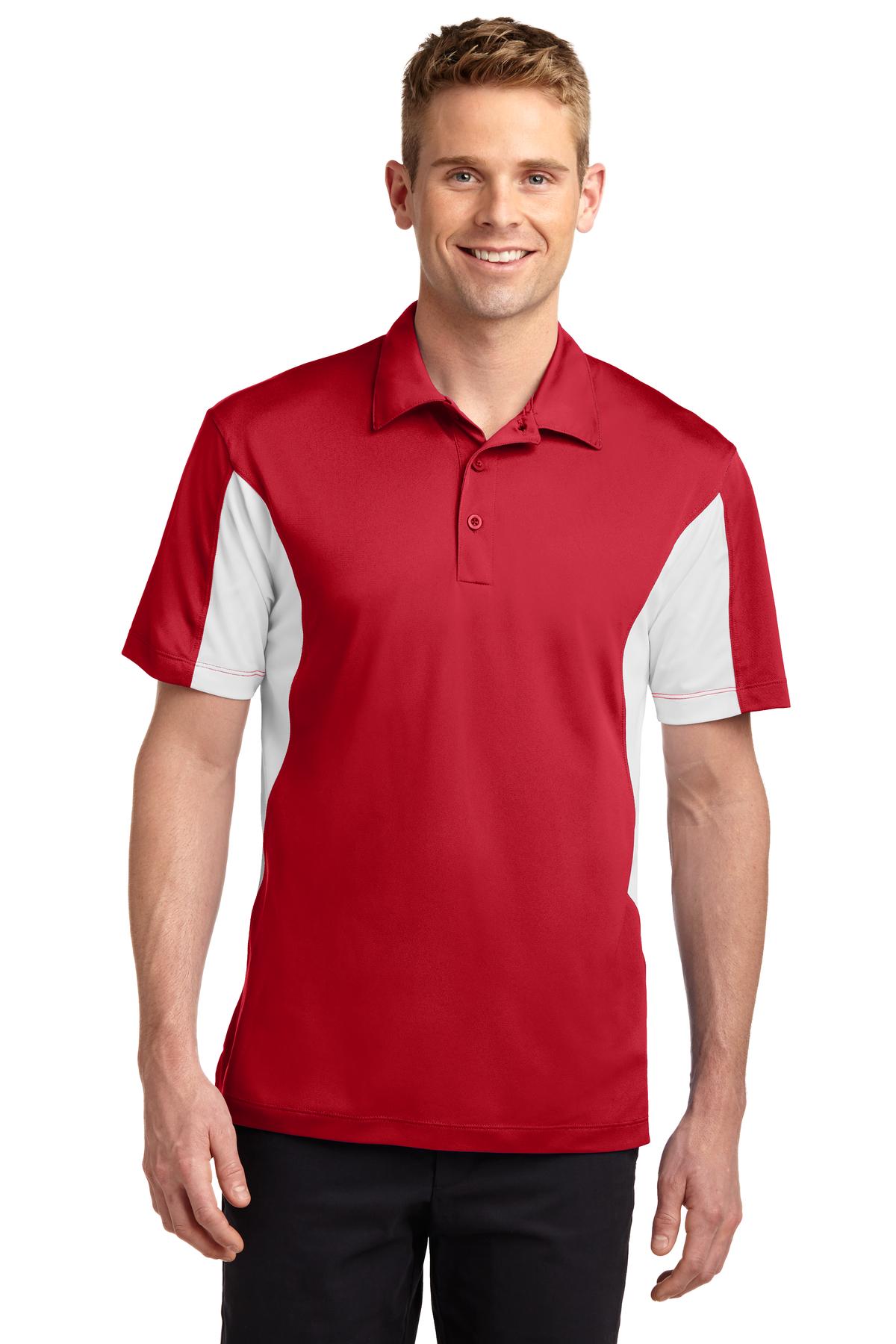 Sport-Tek- Sport-Tek® Side Blocked Micropique Sport-Wick® Polo. ST655-Medtech- 15