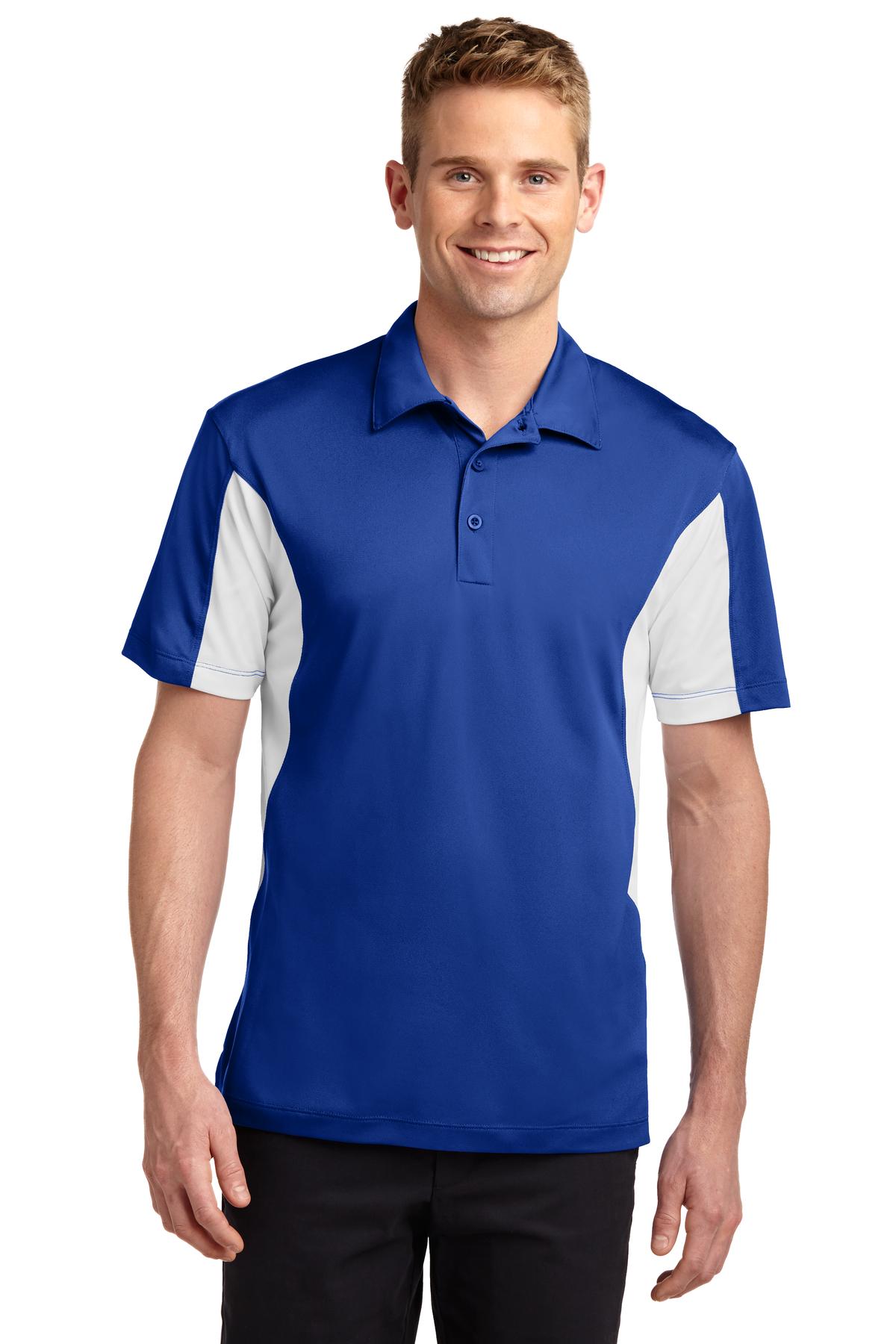 Sport-Tek- Sport-Tek® Side Blocked Micropique Sport-Wick® Polo. ST655-Medtech- 16