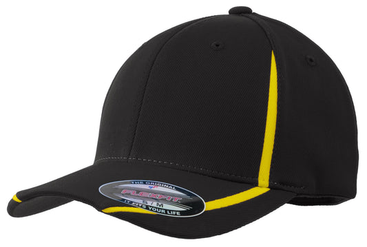 Sport-Tek- Sport-Tek® Flexfit® Performance Colorblock Cap. STC16-Medtech- 1