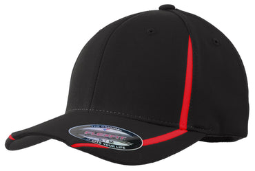 Sport-Tek- Sport-Tek® Flexfit® Performance Colorblock Cap. STC16-Medtech- 2