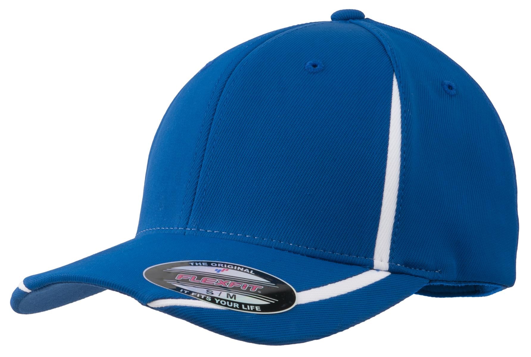 Sport-Tek- Sport-Tek® Flexfit® Performance Colorblock Cap. STC16-Medtech- 7