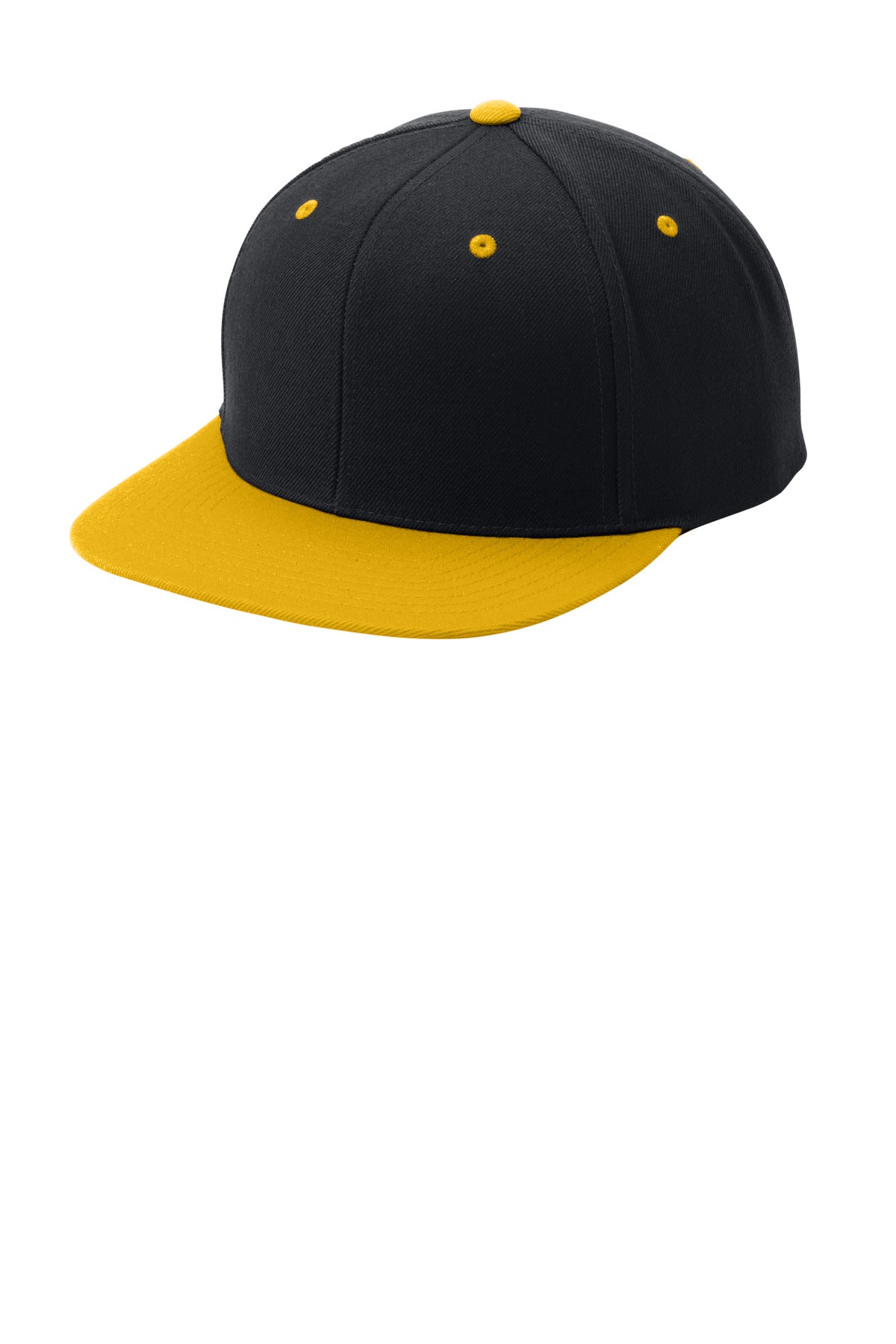 Sport-Tek- Sport-Tek® YP Classics® Flat Bill Snapback Cap. STC19-Medtech- 3