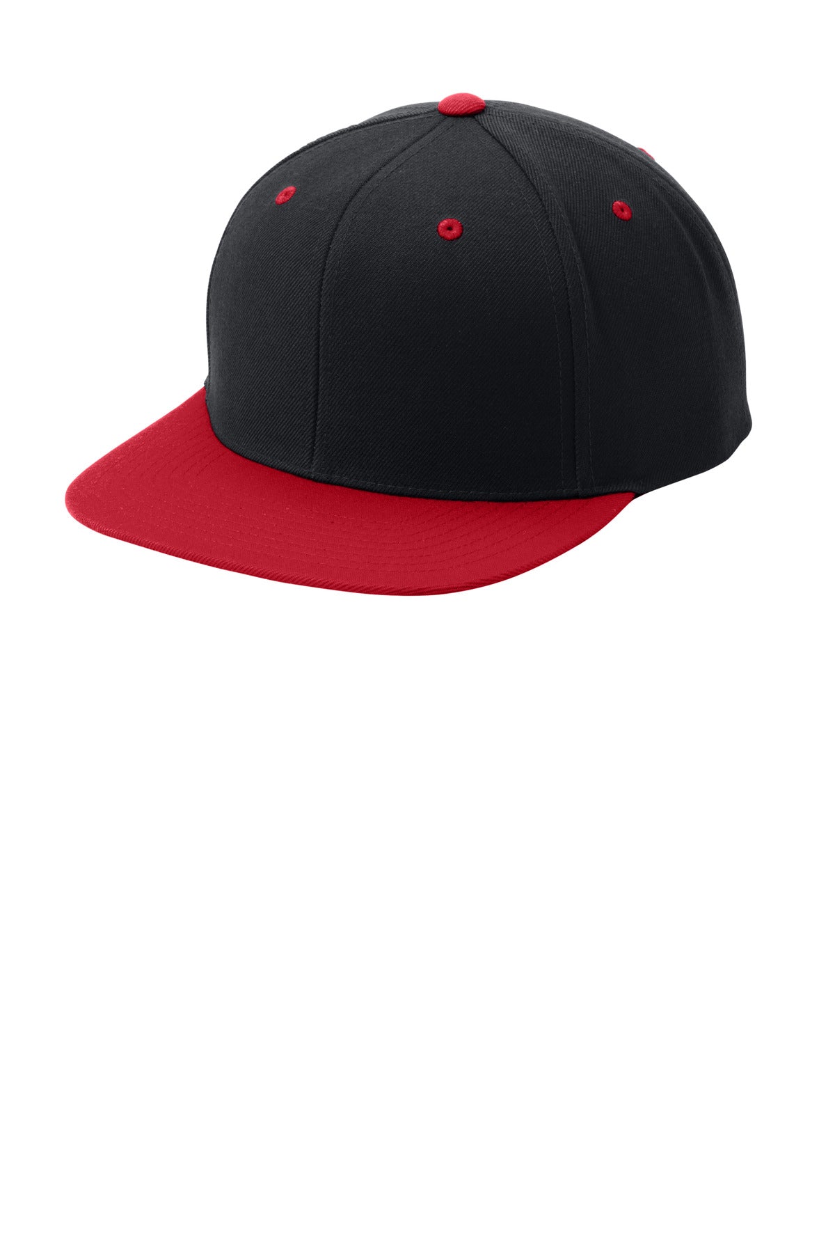 Sport-Tek- Sport-Tek® YP Classics® Flat Bill Snapback Cap. STC19-Medtech- 4