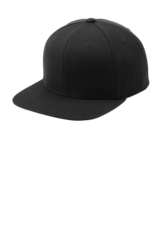 Sport-Tek- Sport-Tek® YP Classics® Flat Bill Snapback Cap. STC19-Medtech- 1