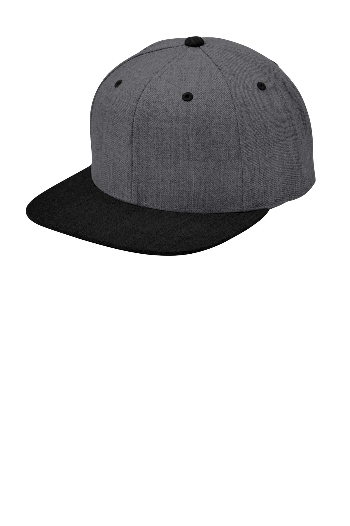 Sport-Tek- Sport-Tek® YP Classics® Flat Bill Snapback Cap. STC19-Medtech- 6