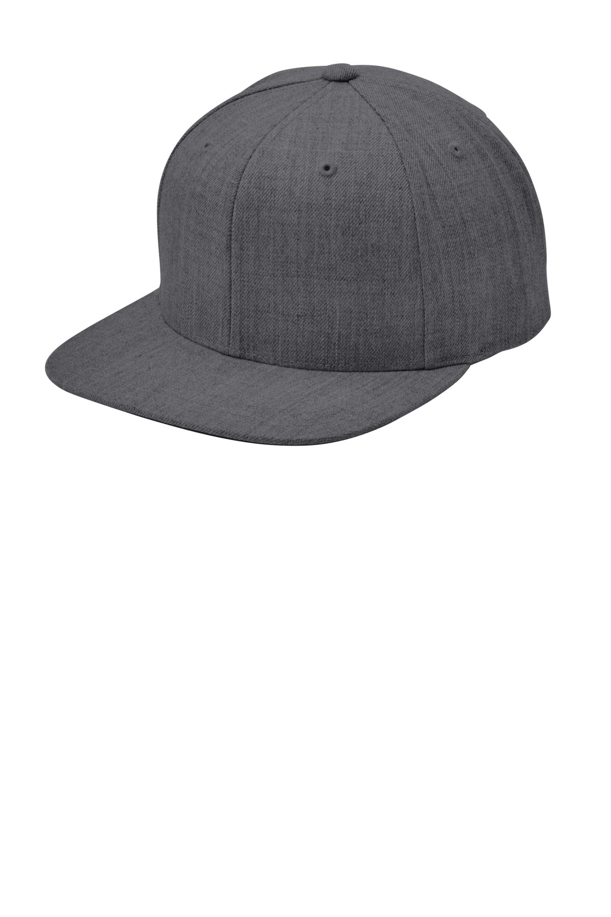 Sport-Tek- Sport-Tek® YP Classics® Flat Bill Snapback Cap. STC19-Medtech- 5