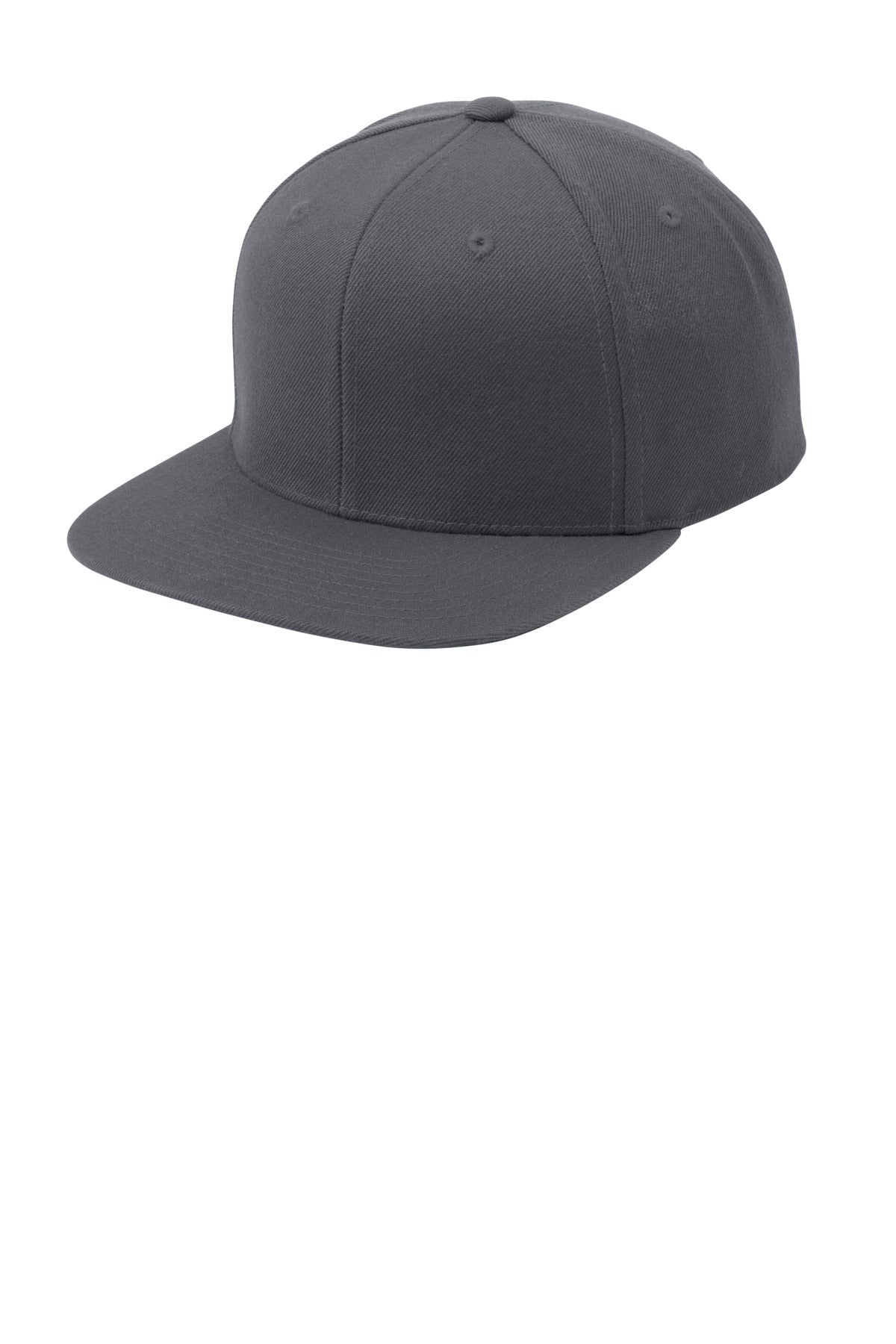 Sport-Tek- Sport-Tek® YP Classics® Flat Bill Snapback Cap. STC19-Medtech- 8