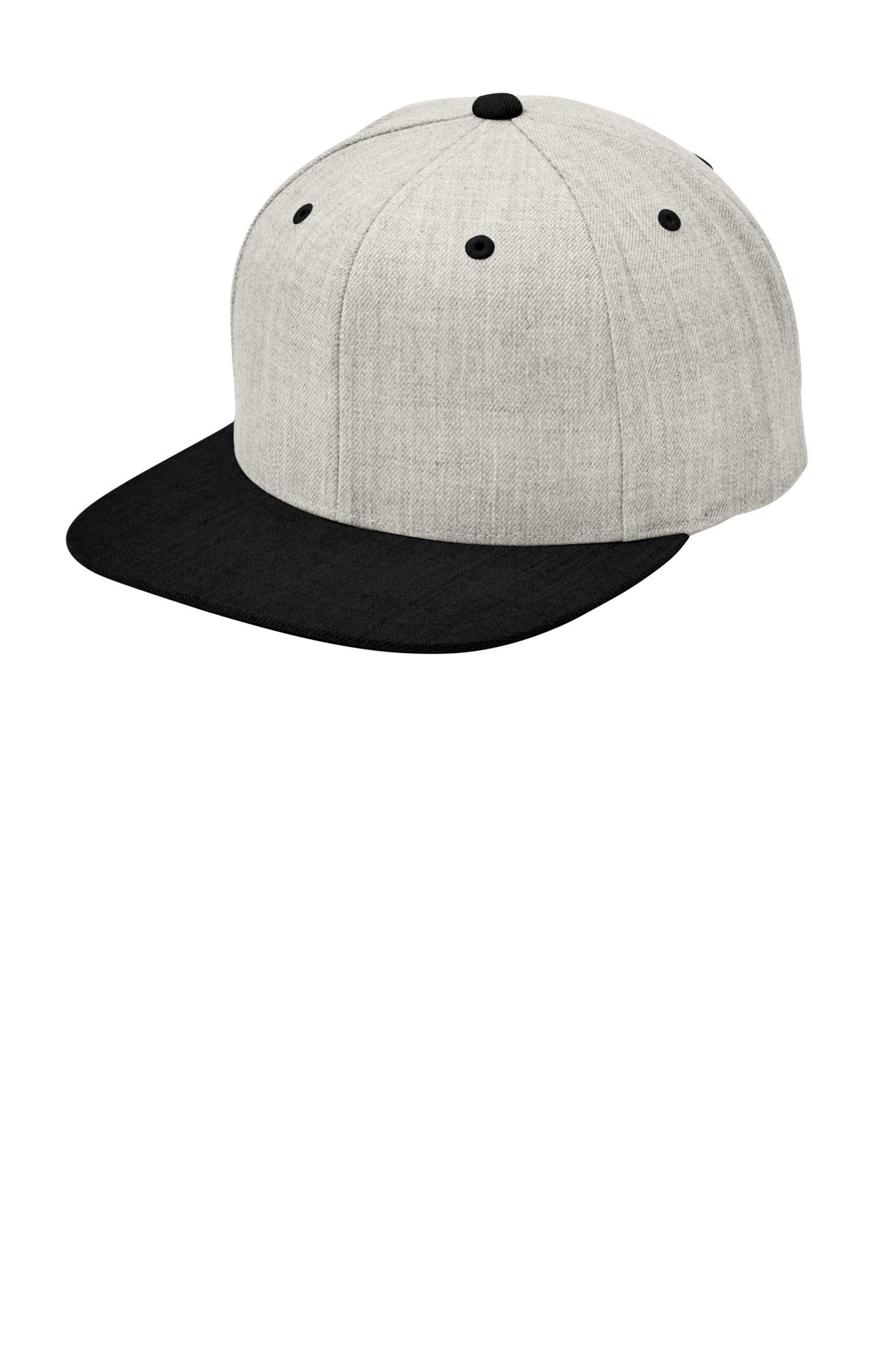 Sport-Tek- Sport-Tek® YP Classics® Flat Bill Snapback Cap. STC19-Medtech- 10