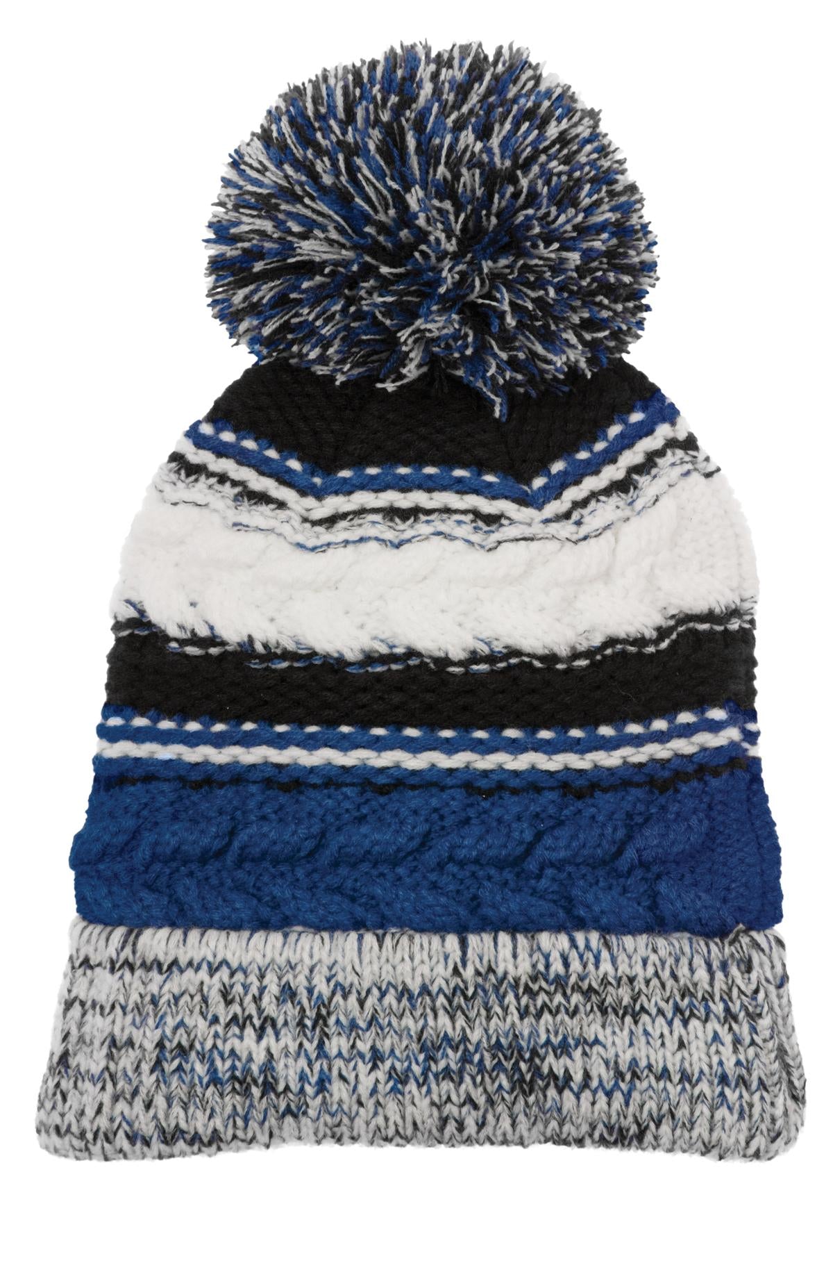 Sport-Tek- Sport-Tek® Pom Pom Team Beanie. STC21-Medtech- 9