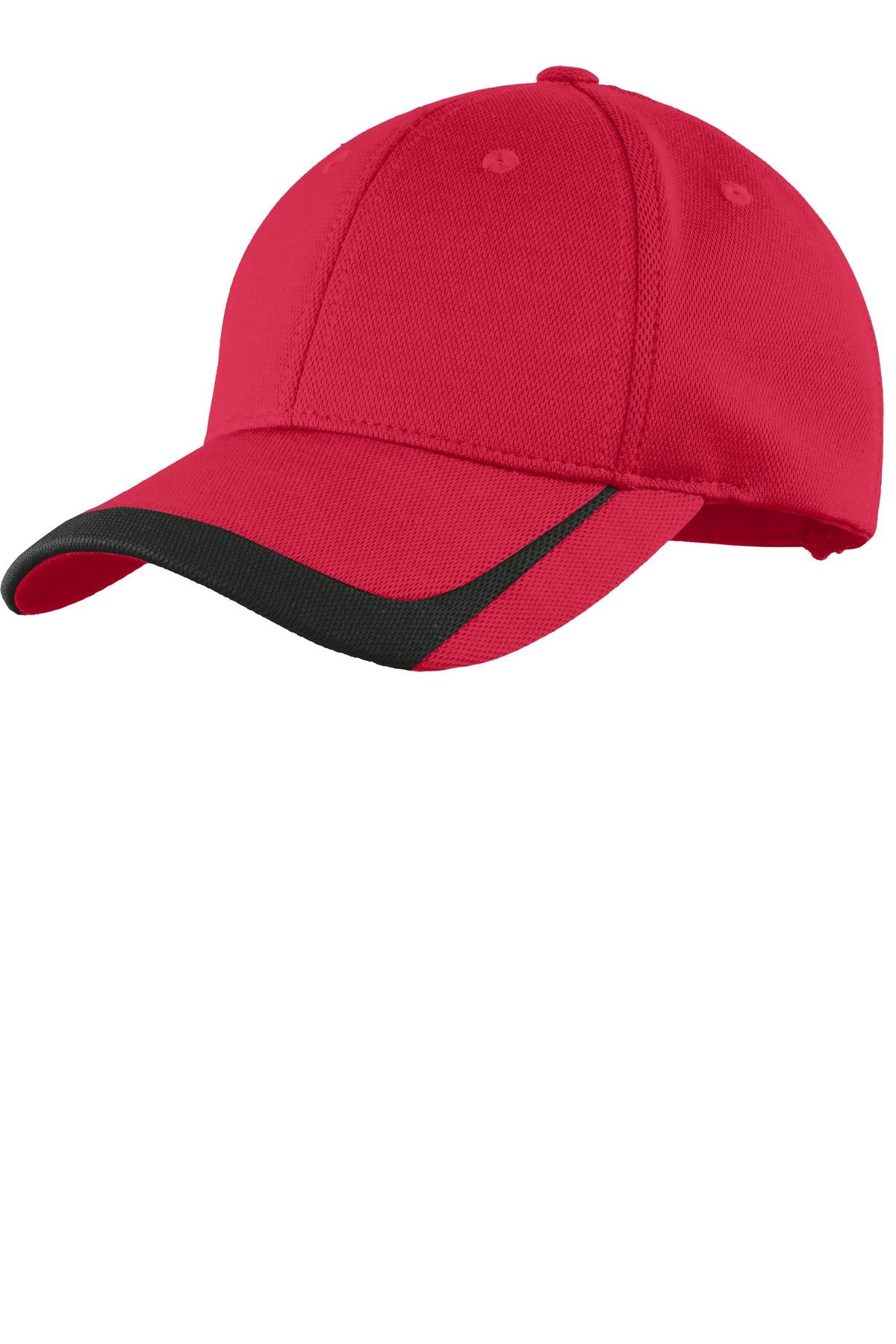 Sport-Tek- Sport-Tek® Pique Colorblock Cap. STC24-Medtech- 4