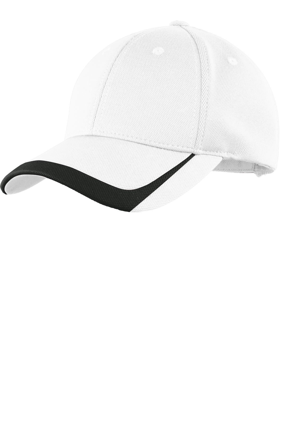 Sport-Tek- Sport-Tek® Pique Colorblock Cap. STC24-Medtech- 6