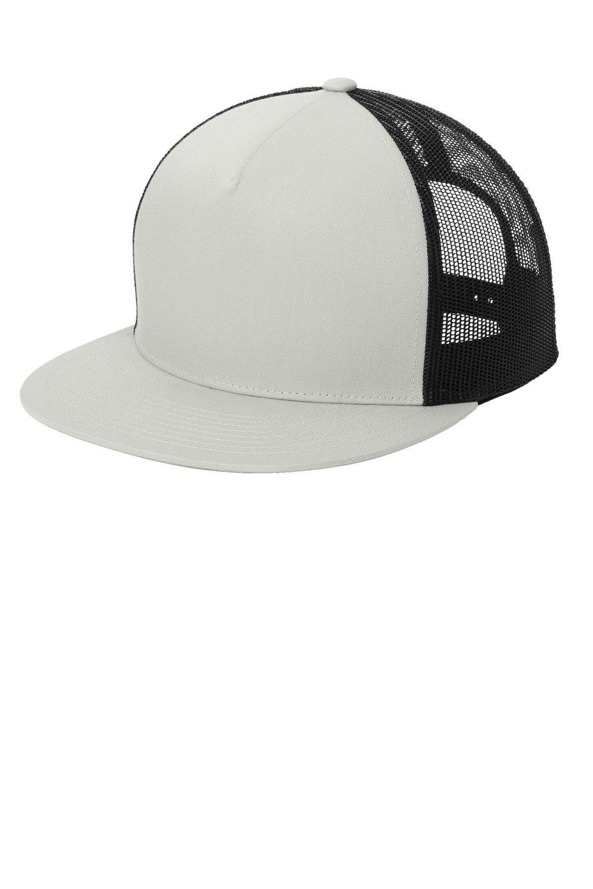 Sport-Tek- Sport-Tek® YP Classics ® 5-Panel Classic Trucker Mesh Back Cap. STC38-Medtech- 7