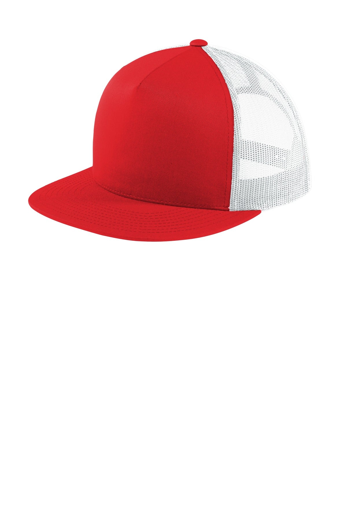 Sport-Tek- Sport-Tek® YP Classics ® 5-Panel Classic Trucker Mesh Back Cap. STC38-Medtech- 10